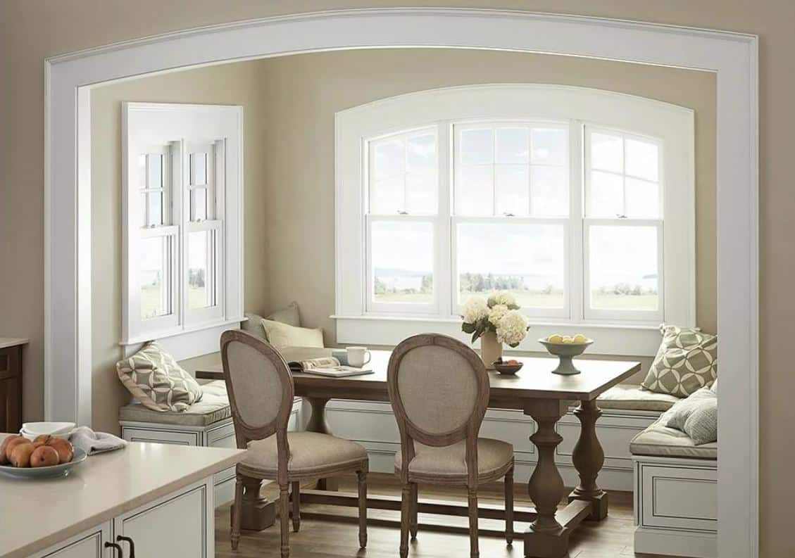 dining room windows