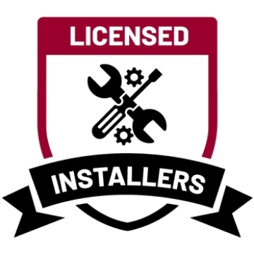 licensed installers badge